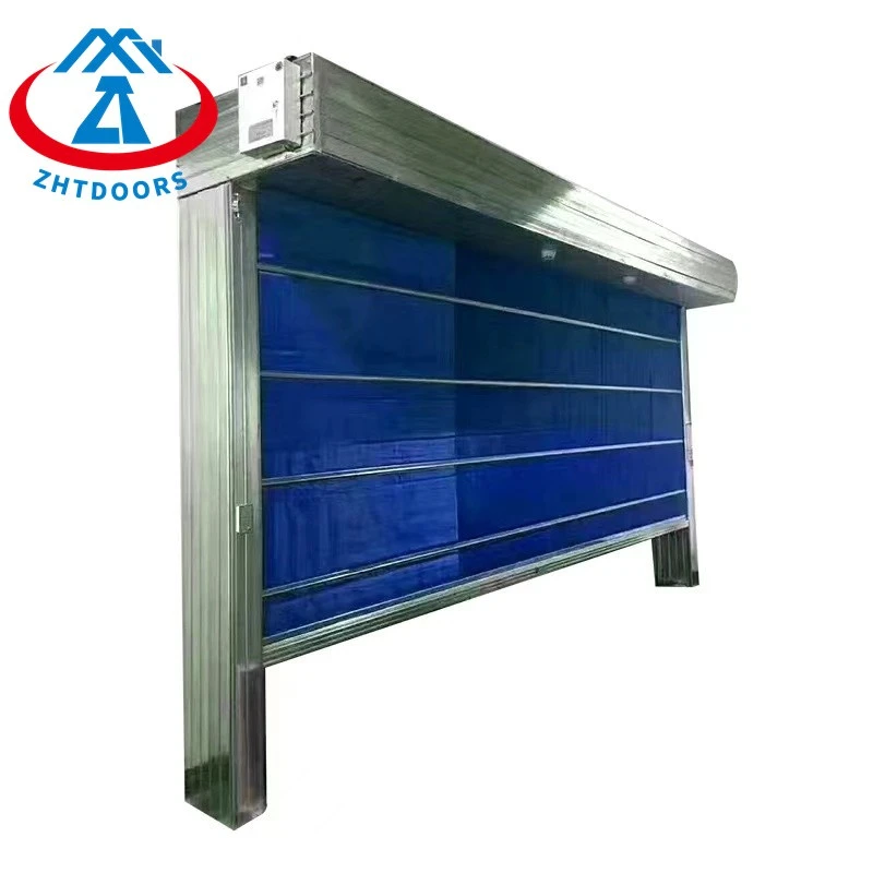 fire curtain with egress door